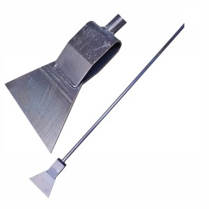 Ледоруб-топор сварной с металлической ручкой (общий вес 2 кг)