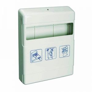 ТДК-1-П Диспенсер для защитного туалетного покрытия к сидениям унитаза, ключ ― РусСнабЖение