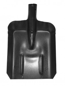 Лопата совковая с ребрами жесткости ЛСП 1,5мм без черенка ― РусСнабЖение