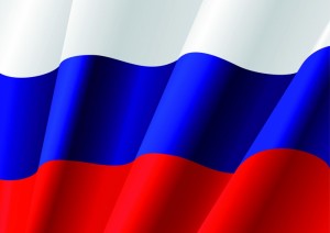 Флаг России 90х145см искусст. шелк ― РусСнабЖение