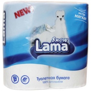  Бумага туалетная Snow Lama 